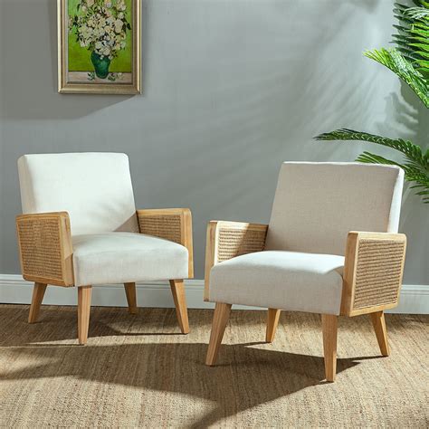 set of 2 accent chairs|More.